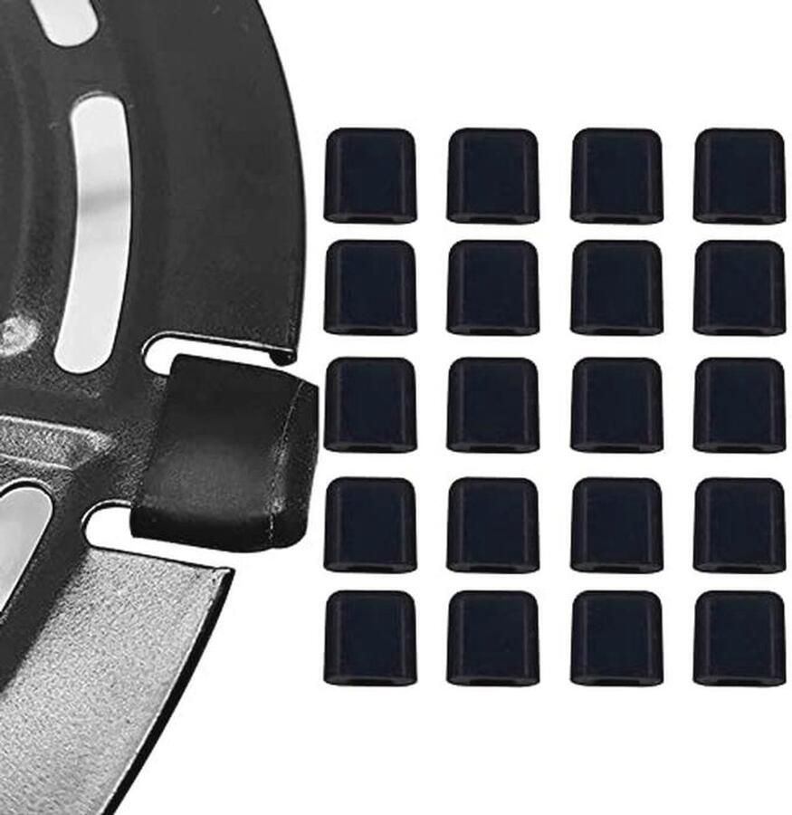 Universele Siliconen Bumpers voor Airfryer Set van 20 Stuks