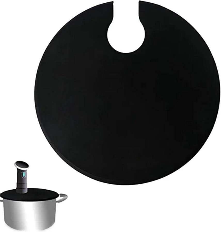 Universele Siliconen Vacuüm Deksel voor Pannen tot 28cm Behoud Smaak