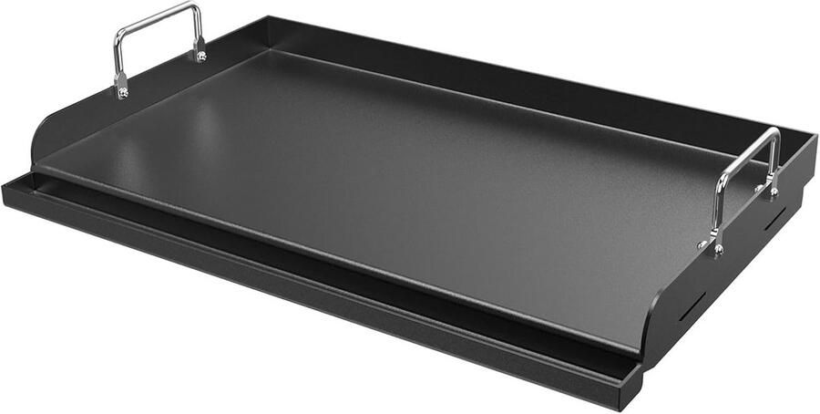 Universele Teflon Grillplaat 63x41 cm voor Barbecue en Plancha Anti-Aanbak