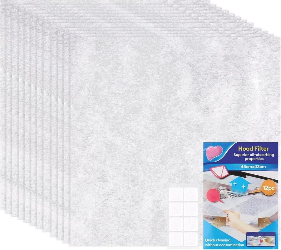 Universele vetfilter voor afzuigkappen