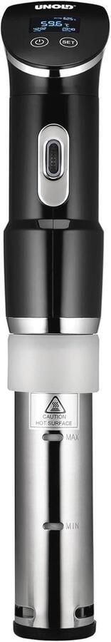 Unold 58915 stuivers vide Stick Time garer 1300 rvs zwart
