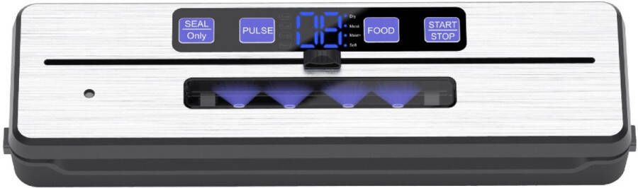 Vacumeermachine 7 Functies Vacuum Sealer met Slangaansluiting Voor Alle Soorten Voedsel Incl.5 vacumeerzakken