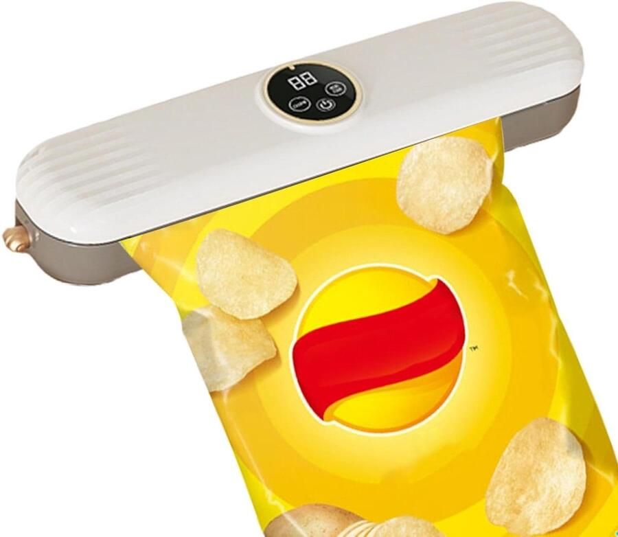 Vacumeermachine Voedsel Voedselsluiter Sealer Voedsel Bewaren Automatisch Vacumeren 348 cm Lengte Zwart