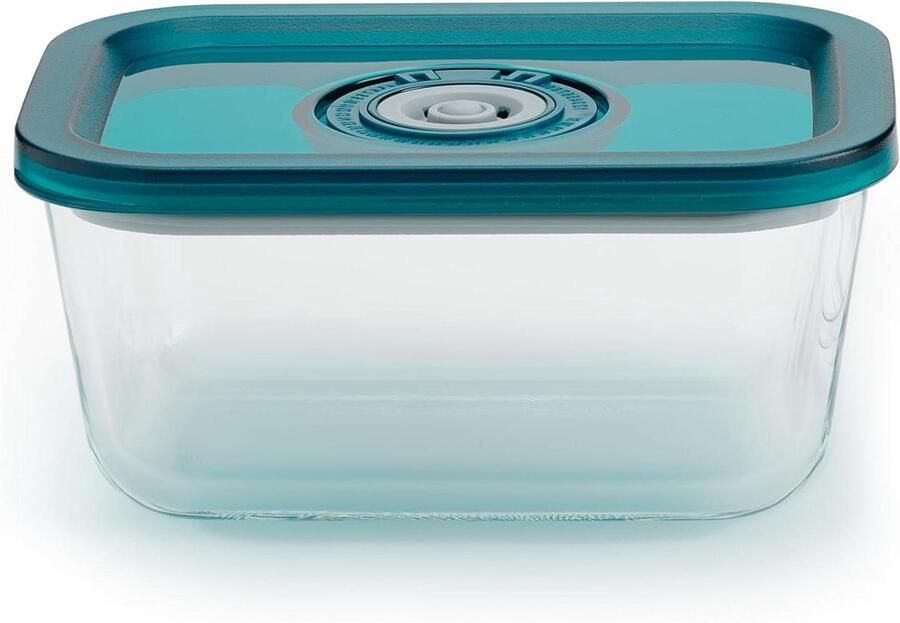 Vacuüm Glascontainer Bewaarcontainer Luchtdicht Voedsel Langer Vers Hittebestendig Tot 400°C 700 ml Transparant