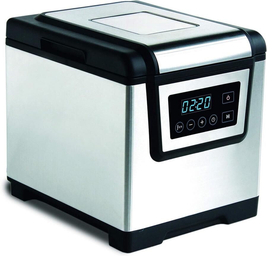 Vacuüm Kookapparaat Lage Temperatuur Oven Gezond Koken Watercirculatie Technologie 6 Liter Capaciteit Zwart