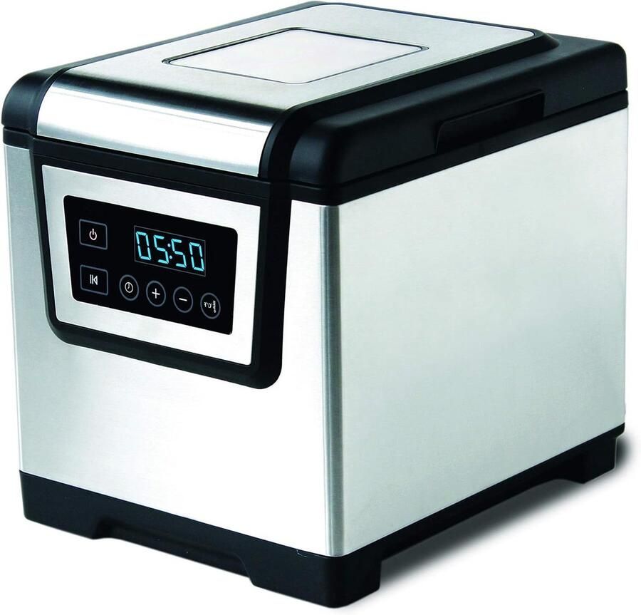 Vacuüm Garen Apparaat Sous Vide Lage Temperatuur Koken Roestvrij Staal 6 Liter Zwart