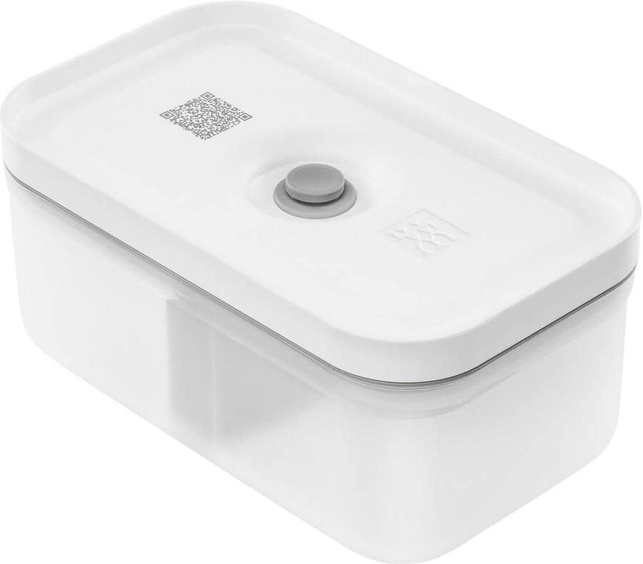 Vacuüm Lunchbox Voedselcontainer Voedsel Vers Houden Tot Vijf Keer Langer 500 Milliliter Grijs