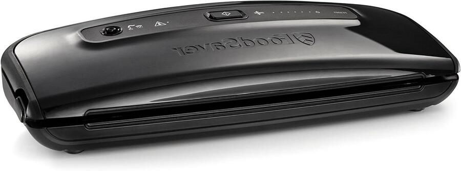 Vacuüm Machine Vacumeermachine Voedsel Langer Vers Automatische Functie Compact Ontwerp Zwart