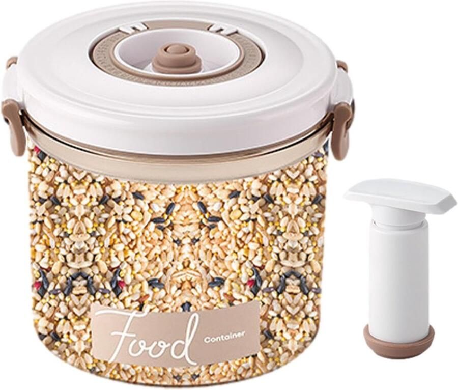 Vacuüm Opbergcontainer Luchtdichte Organizer Voedsel Bewaren Duurzaam Sterke Afdichting Zie Beschrijving