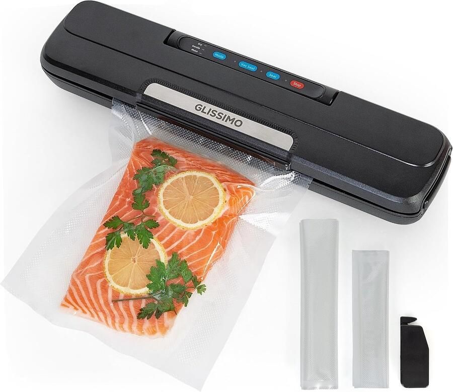 Vacuum sealer 65 kPa Wet & Dry Compact design Verlengt houdbaarheid ShopVlot