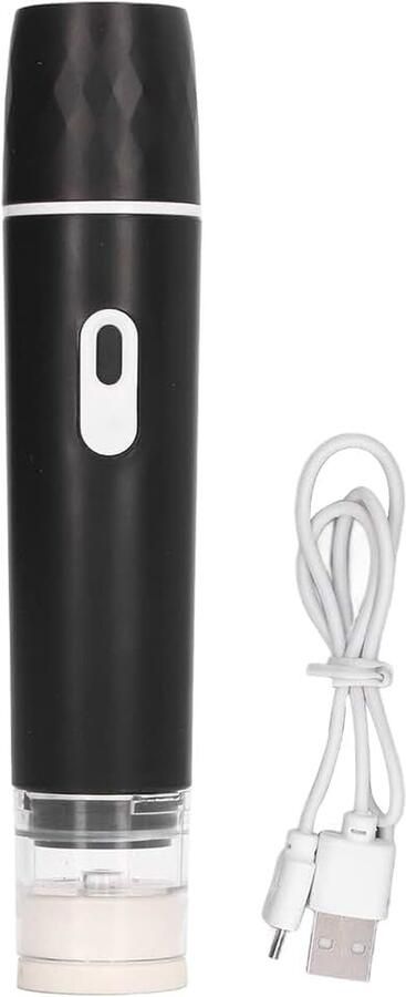 Vacuüm Sealer Draagbare Luchtpomp Voedsel Vacuüm Sealer Met 800mAh Batterij USB Oplaadbaar (zwart)