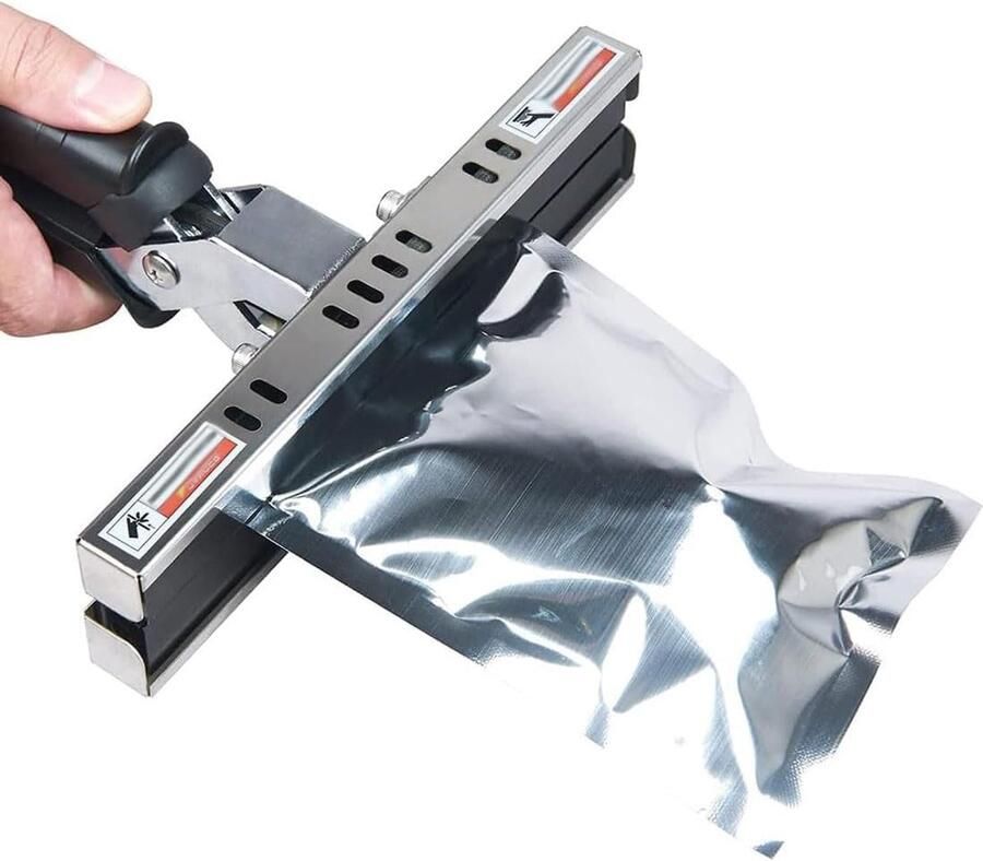 Vacuüm Sealer Heat Sealer Voedsel Vers Houden 15mm Afdichtingsbreedte 400mm Zwart