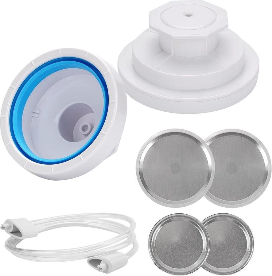 Vacuüm Sealer Kit Pot Sealer Set Voedsel Bewaren Voor Regelmatige en Brede Mond Potten