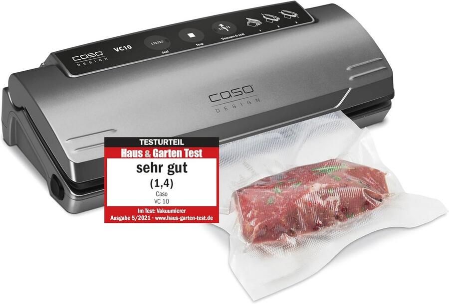 Vacuüm Sealer met Accessoireset 30 cm Lasnaad Variabele Vacuümsterkte 9 l min