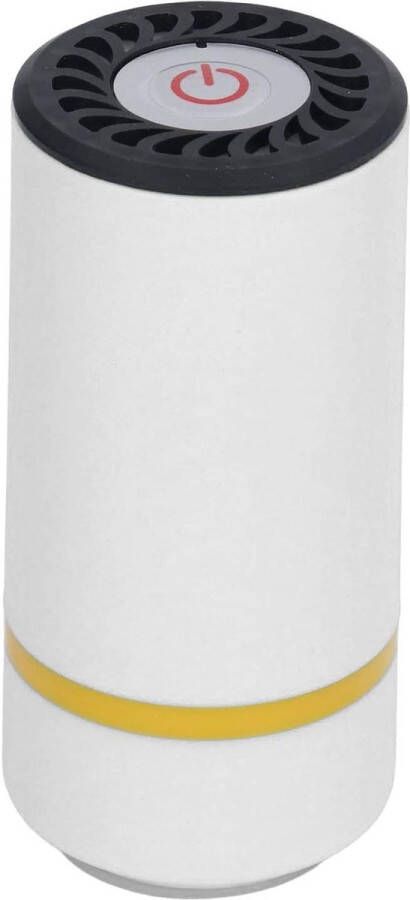 Vacuüm Sealer Met Batterij en USB Opladen Voor Kleding en Voedselverpakking Ivoorwit