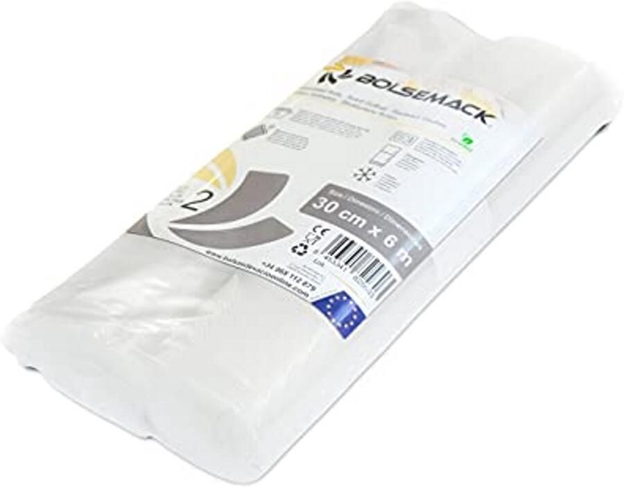 Vacuüm Sealer Rollen 30 cm x 6 meter voor Voedselopslag