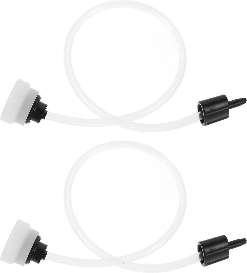 Vacuüm Sealer Slang Vacuümslang Adapter Voedsel Vers Houden Verlengd Bereik 49 cm Wit