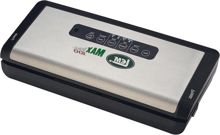 Vacuüm Sealer Vacumeerapparaat Voedsel Vers Houden Roestvrijstalen Bovenkant 12 inch Afdichtstaaf Zilver
