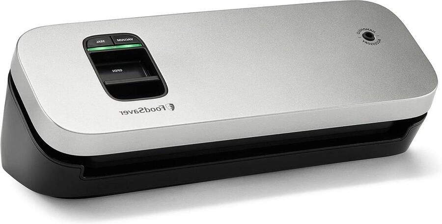 Vacuüm Sealer Voedsel Sealer Voedsel Bewaren Ruimtebesparend Ontwerp 14.48 x 30.99 x 10.92 cm Zilver
