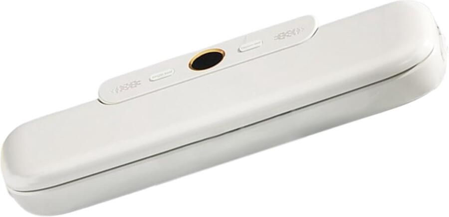 Vacuüm Sealer Voedsel Verpakker Voedsel Besparen Eenvoudige Bediening 37x9x7 cm Wit