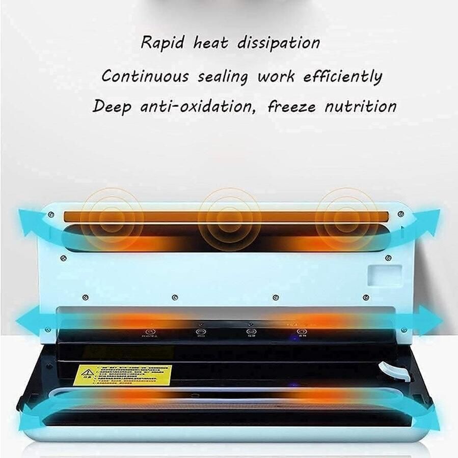 Vacuüm Sealer Voedsel Verpakker Voedsel Vers Houden Automatische Bediening 39x13.5x6 cm