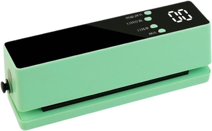 Vacuüm Sealers Machine Keuken Gadget Afdichter Voedsel Bewaren Handheld Draagbaar Ontwerp 17.5 cm Groen