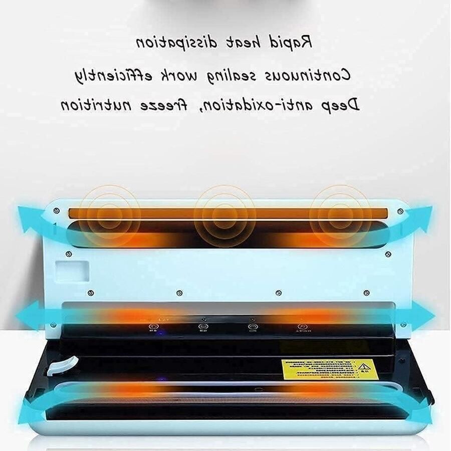 Vacuüm sluitmachine Voedsel sealer Voedsel bewaren Automatisch sluiten 39 x 13.5 x 6 cm Multicolor