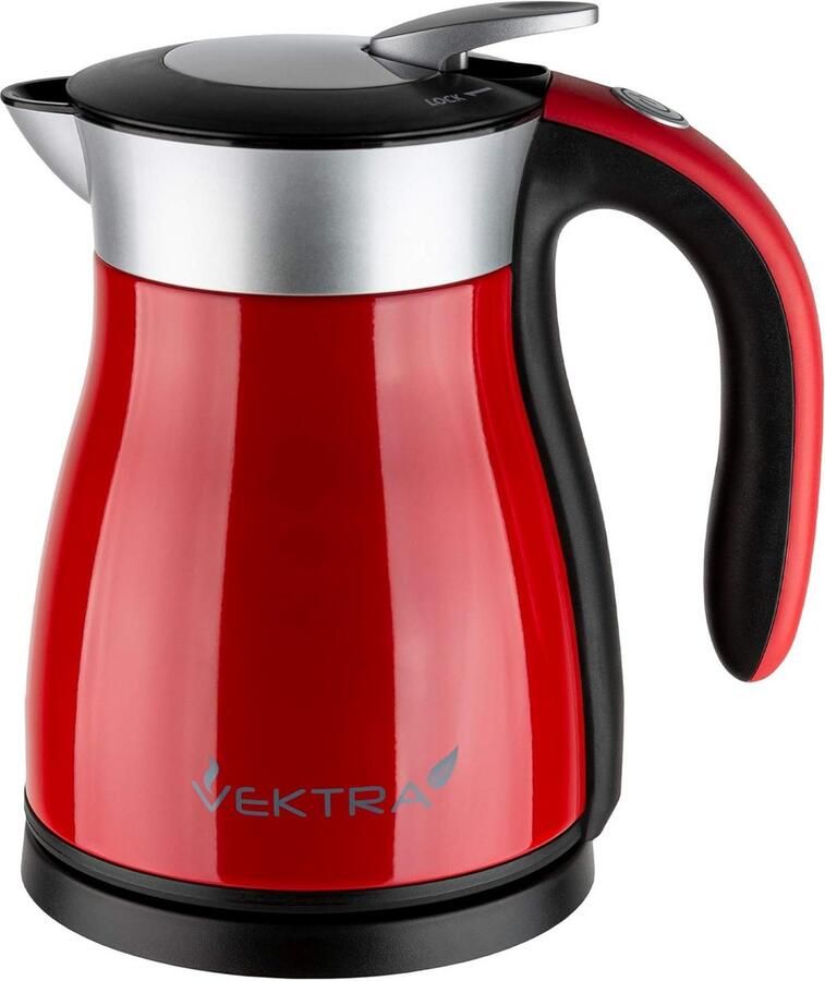 Vacuüm Waterkoker Thermoskan Koker Warm Water Houden Dubbelwandig Geïsoleerd 12 Liter Rood