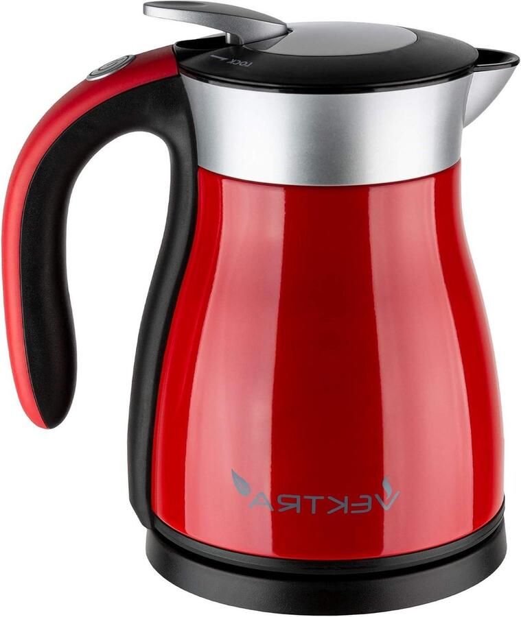 Vacuüm Waterkoker Thermoskan Koker Water Warm Houden Dubbelwandige Isolatie 12 Liter Rood