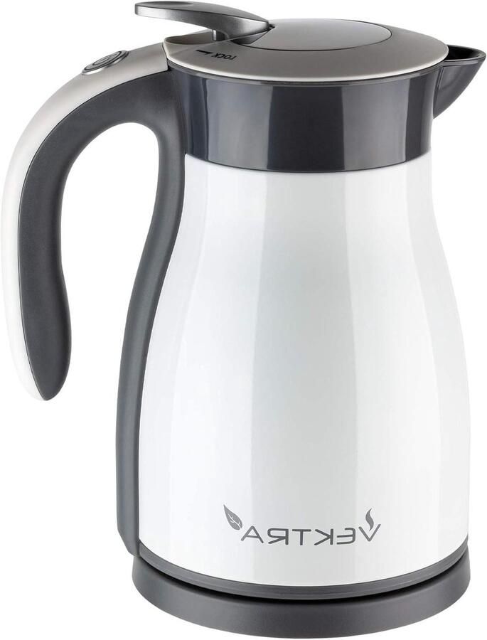 Vacuüm Waterkoker Thermoskan Waterkoker Warm Water Houden Dubbelwandige Isolatie 15 Liter Wit