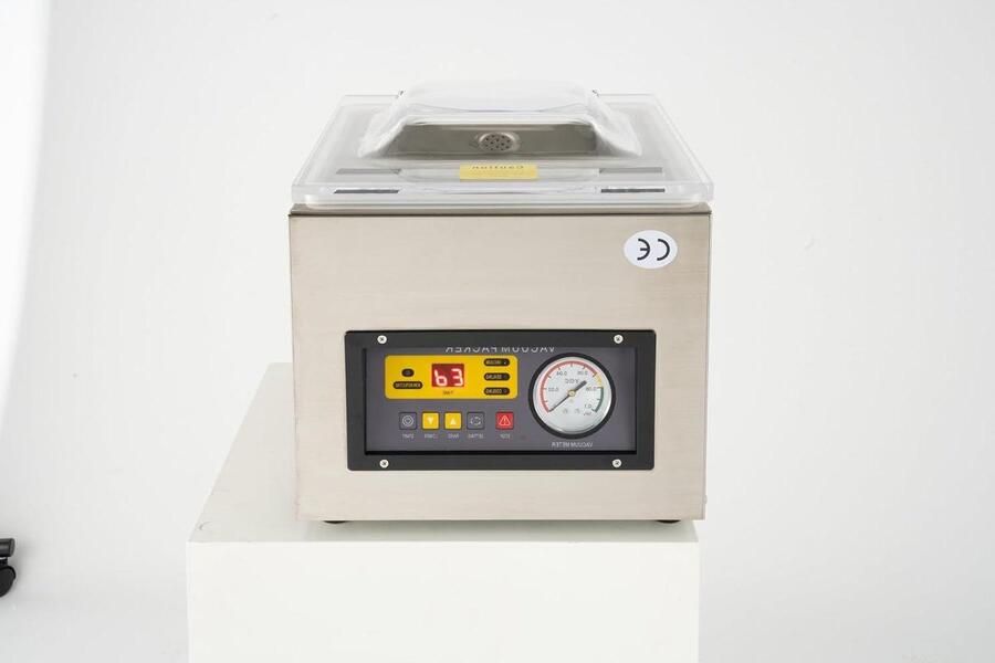 Vacuümapparaat Vacumeermachine Sealer Voedsel Vers Houden 3-in-1 Functie 32 x 40 x 26 cm Zilver