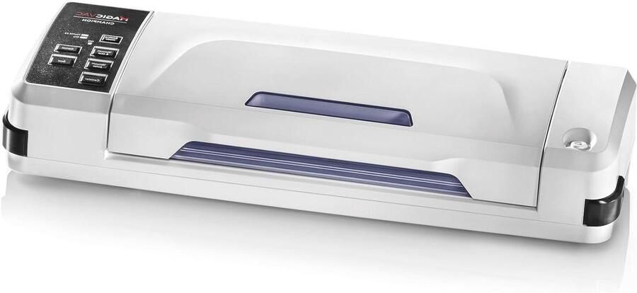 Vacuümapparaat Vacumeermachine Sealer Voedsel Vers Houden Professionele Afdichtstang 10.5L x 51B x 17.5H cm Wit