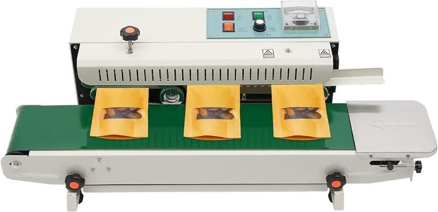Vacuümapparaat vacuümapparaat voor levensmiddelen vacuümverpakker folielasapparaat doorloopverzegelingsapparaat bandverzegelingsmachine vacuum sealer 500 W