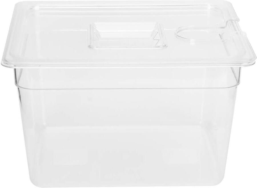 Vacuümcontainer Keuken Kookkuip Sous Vide Professioneel Koken Grote Capaciteit 117L 26.5x32.5x20cm Transparant