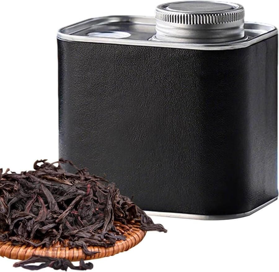 Vacuümcontainer Koffie Luchtdichte Pot Vers Houden Innovatief Ventiel 300 ml Zwart