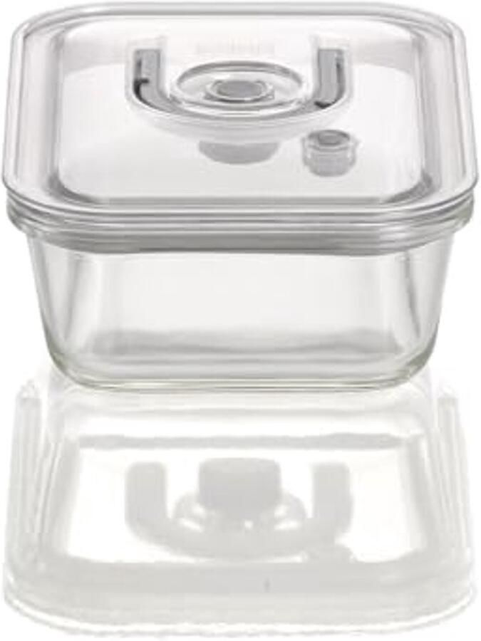 Vacuümcontainer van borosilicaatglas 1000 ml BPA-vrij hittebestendig vaatwasmachinebestendig