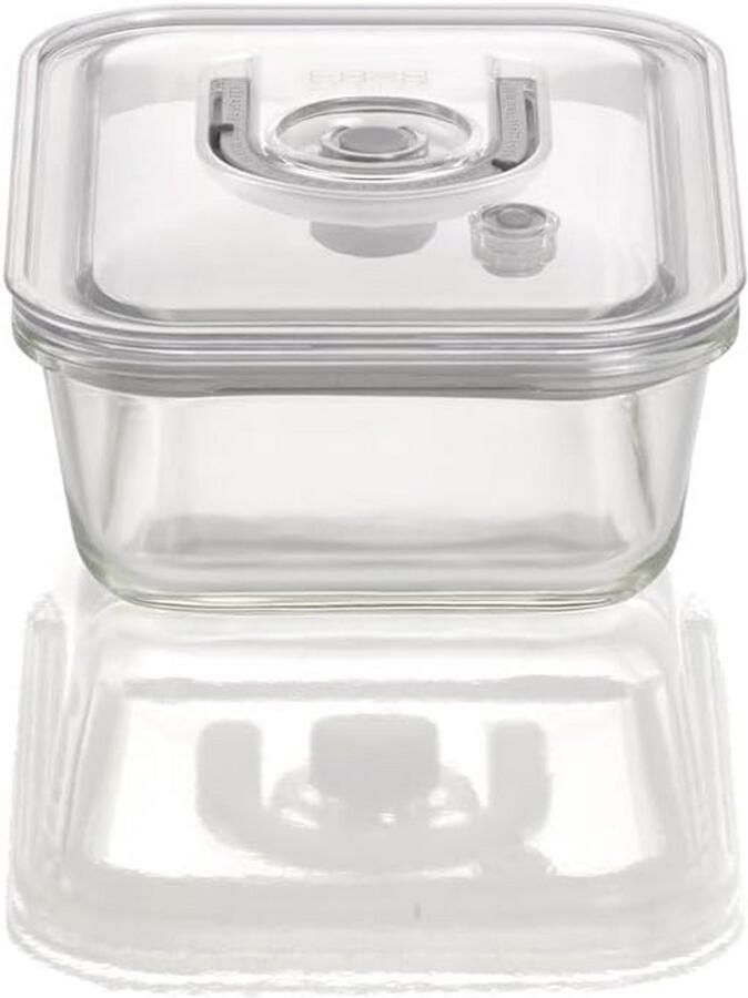 Vacuümcontainer van borosilicaatglas 1000 ml BPA-vrij hittebestendig vaatwasmachinebestendig