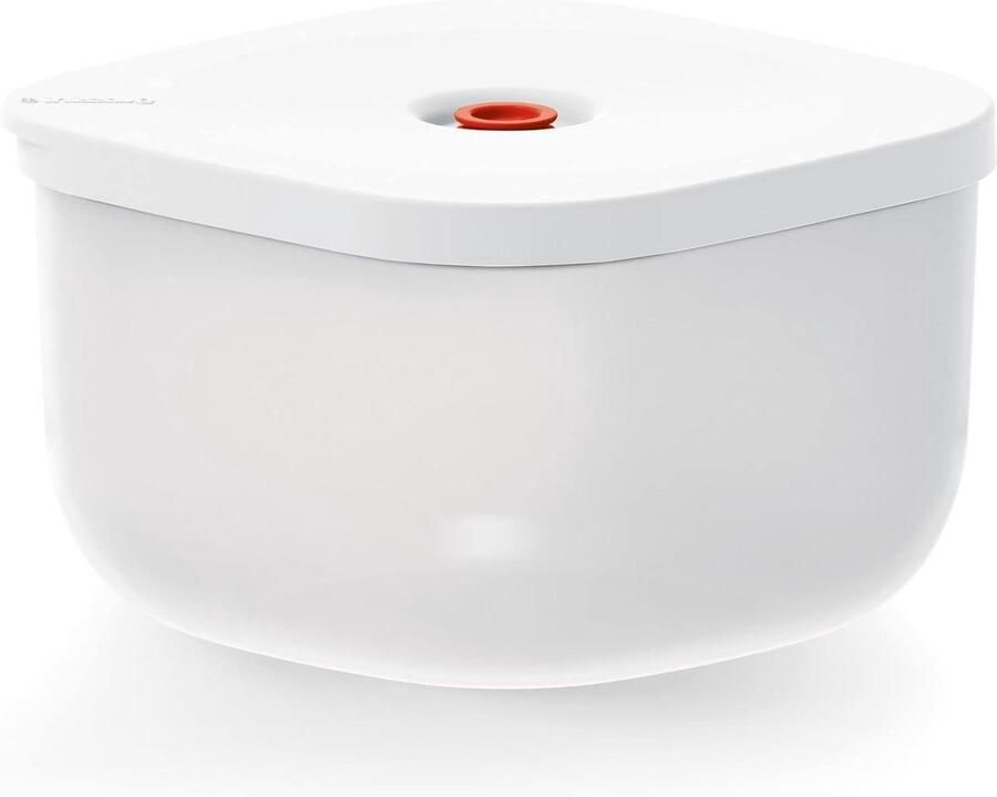 Vacuümcontainer Voedselbewaring Eten Langer Vers Luchtafvoer Ventiel 2800 cc Wit