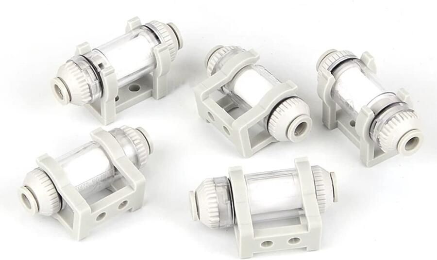 Vacuümfilter voor kabelinbouw 4 mm 6 mm 8 mm 10 mm 12 mm IQS onderdrukfilter inline filter (Ø 6mm)