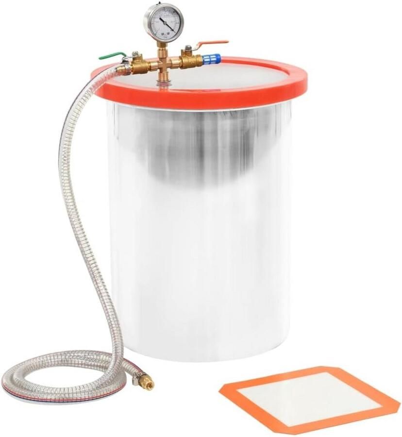 Vacuümkamer 22.7L Roestvrij Staal voor Ontgassen en Encapsuleren