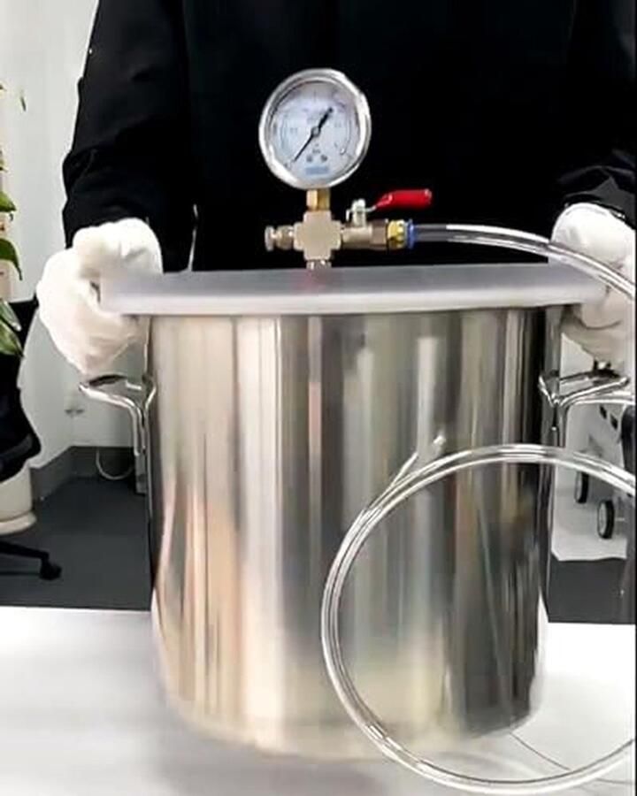 Vacuümkamer Ontgassen Drukpot Sealer Hars Gieten Acryl Deksel 3 Gallon Transparant