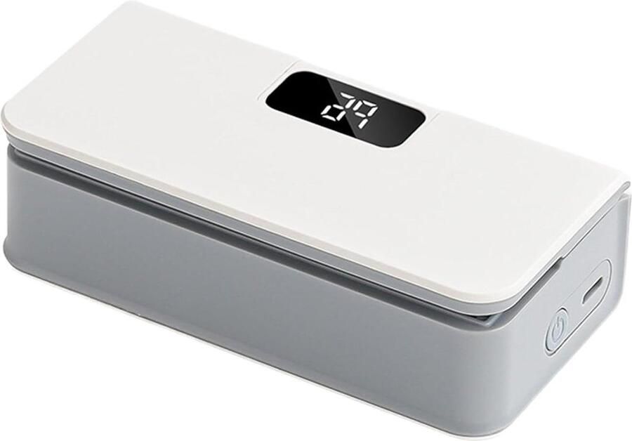 Vacuümmachine Foliesnijder Voedsel Vers Houden Intelligente Temperatuurregeling 13 x 7.7 x 4.3 cm Wit
