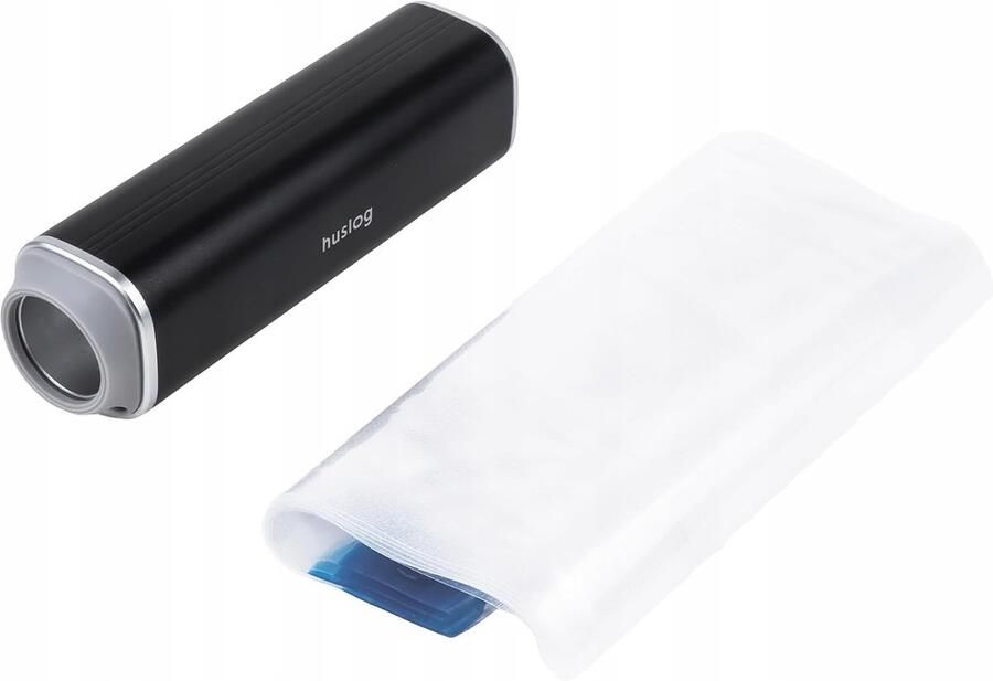 Vacuümmachine Handvacuümpomp 5W -45 tot -65 kPa Oplaadbaar via USB-C & USB-A Compact & Draagbaar Inclusief 5 Vacuümzakken 21x22 cm Handig voor Thuis & Onderweg Zwart