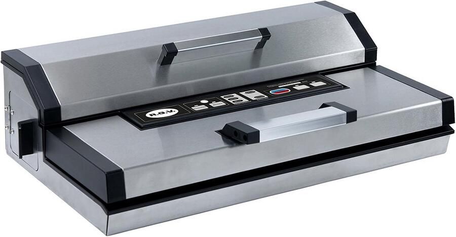 Vacuümmachine Vacumeerapparaat Voedsel bewaren Dubbele naad 30 cm breed Zilver