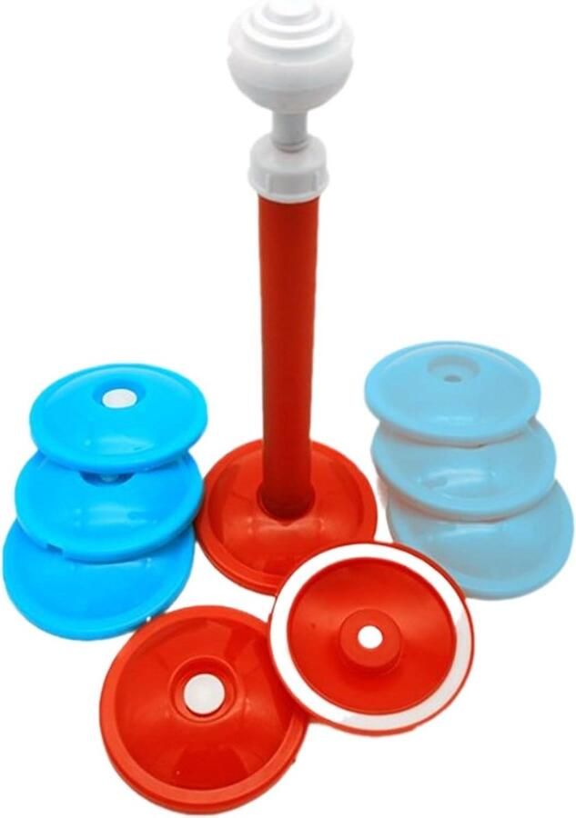 Vacuümmachine set Vacuümpomp afdichtingen Voedsel bewaren Hoge zuigkracht 10 stuks Blauw
