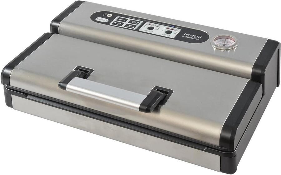 Vacuümmachine Vacumeerapparaat Sealer Voedsel Vers Houden Roestvrij Staal 130 Watt Zilver