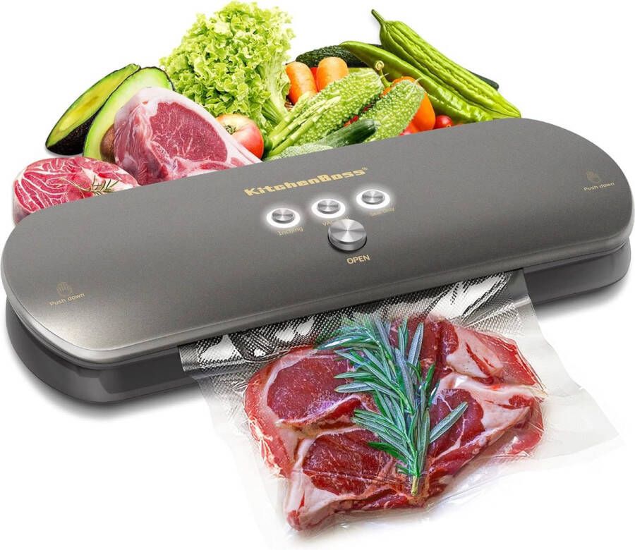 Vacuümmachine vacuümapparaat professionele vacuümmachine automatische vacuümmachine dubbele lasnaad folielasser voor levensmiddelen