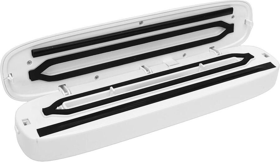 Vacuümmachine Voedselsealer Vacumeerapparaat Voedsel Vers Houden Krachtige Zuigkracht 28cm Zakbreedte Wit