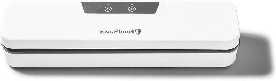 Vacuümmachine Voedselverpakker Voedsel Vers Houden Compact Stil Design 37cm Lengte Wit