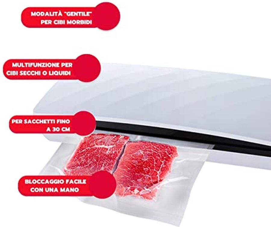 Vacuümmachine voor droge en natte levensmiddelen Professioneel en gebruiksvriendelijk